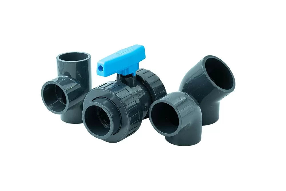 PVC-U fittings and PVC-U valves