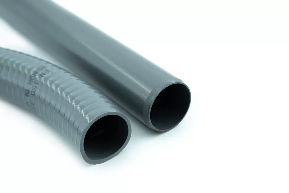 PVC and PE pipes